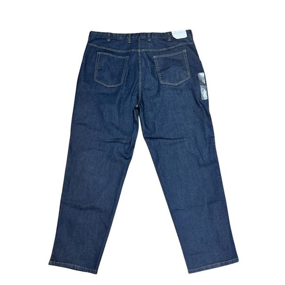 NEW WITH TAGS HB Men’s Continuous Comfort Waistband Dark Wash Denim Jeans RN#588 - Picture 3 of 11